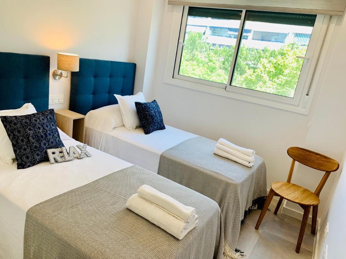 Sea View Luxury New Apartment Marbella Port Exterior foto